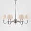 Prescot Chandelier Antique Silver