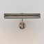 Barclay Wall Light Shiny Nickel