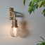 Carlton Wall Light Antique Brass