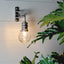 Carlton Outdoor Wall Light Silver