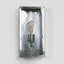 Goodman Outdoor Lantern Wall Lamp Antique Silver