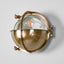 Vienna outdoor wall lamp in ant brass - House of Isabella AU