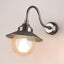 Zermatt Outdoor Wall Light Antique Silver