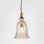 Tivoli Glass Overhead Lamp Large in Brass