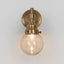 Iceberg Outdoor Wall Light Antique Brass