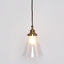 Gadsden Ceiling Pendant Extra Small Antique Brass