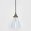 Gadsden Ceiling Pendant Extra Small Antique Brass