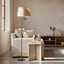 Macleay Floor Lamp Base Antique Brass- Base Only