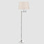 Macleay Floor Lamp Base Antique Silver- Base Only