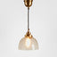 Hobart Hanging Lamp in Antique Brass - House of Isabella AU