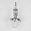 Savoy Outdoor Wall Light with Glass Shade Antique Silver