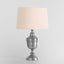 Sheffield Table Lamp Base Antique Silver- Base Only
