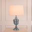 Sheffield Table Lamp Base Antique Silver- Base Only
