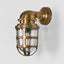 Porto Outdoor Wall Light Antique Brass