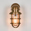 Porto Outdoor Wall Light Antique Brass