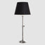 Davenport Table Lamp Base Antique Silver- Base Only