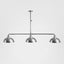Hampshire Three Arm Ceiling Pendant Antique Silver