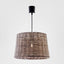 Rattan Round Ceiling Pendant Large Natural