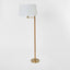 Cody Floor Lamp Bass Brass - Base Only