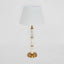 St Germain Table Lamp Base White - Base Only