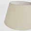 Linen Taper Lamp Shade Medium Light Natural