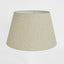 Linen Taper Lamp Shade Medium Dark Natural
