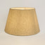 Linen Taper Lamp Shade Medium Dark Natural