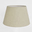Linen Taper Lamp Shade Large Dark Natural