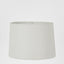 Linen Drum Lamp Shade Large Ivory