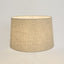 Linen Drum Lamp Shade Large Light Natural