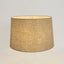 Linen Drum Lamp Shade Large Dark Natural