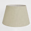 Linen Taper Lamp Shade XL Dark Natural