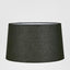 Linen Drum Lamp Shade XL Black