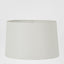 Linen Drum Lamp Shade XL Ivory