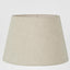 Linen Taper Lamp Shade XXL Light Natural