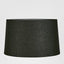 Linen Drum Lamp Shade XXL Black