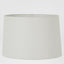 Linen Drum Lamp Shade XXL Ivory