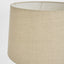 XXL Drum Lamp Shade  - Light Natural Linen - Linen Lamp Shade with E27 Fixture - House of Isabella AU