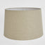 Linen Drum Lamp Shade XXL Dark Natural Linen