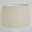 Linen Drum Lamp Shade XXXL Light Natural