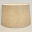 Linen Drum Lamp Shade XXXL Light Natural