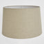 Linen Drum Lamp Shade XXXL Dark Natural