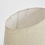 Linen Oval Lamp Shade XS Light Natural