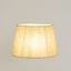 Linen Oval Lamp Shade Medium Light Natural 