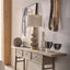 Linden Sandstone Table Lamp & Linen Shade