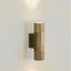 Beacon Up and Down Outdoor Wall Light Antique Brass