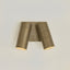 Shoreline Double Outdoor Wall Light Antique Brass