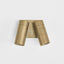 Shoreline Double Outdoor Wall Light Antique Brass