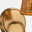 Athens Wall Light Antique Brass with Shade