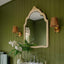 Athens Wall Light Antique Brass with Shade